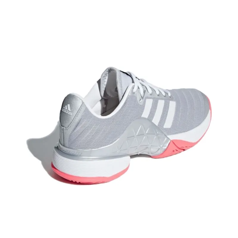 Adidas Barricade Grey/White Women's-3
