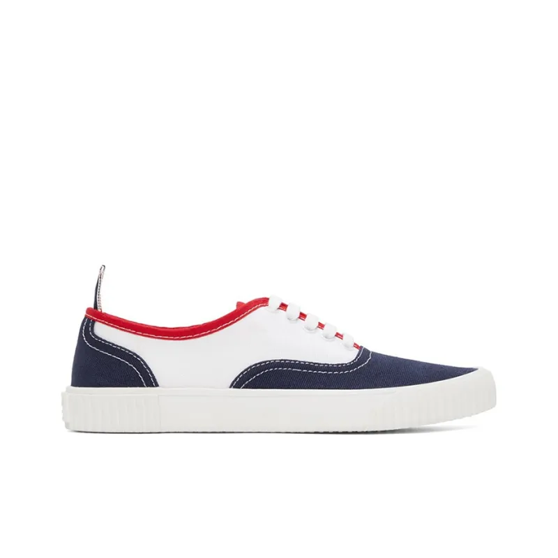 THOM BROWNE Heritage Canvas Sneakers-1