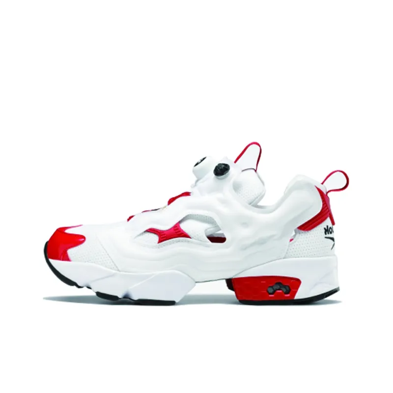 Reebok Instapump Fury White Excellent Red-0