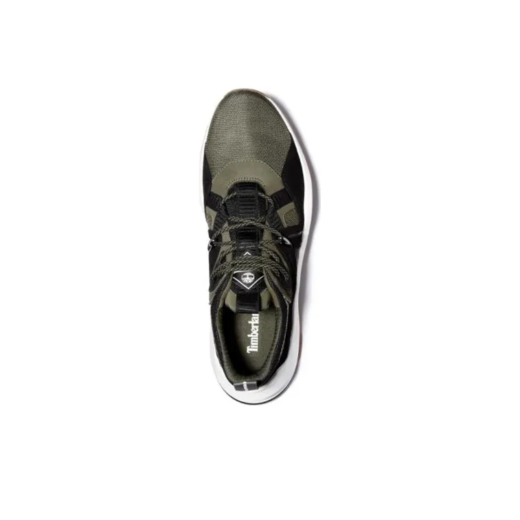 Timberland MADBURY Collection Hiking / Trekking Shoes Men Low-Top Black Green-3
