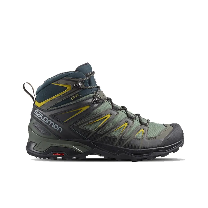 SALOMON X Ultra 3 Wide Mid Gtx 'Grey Green'-1