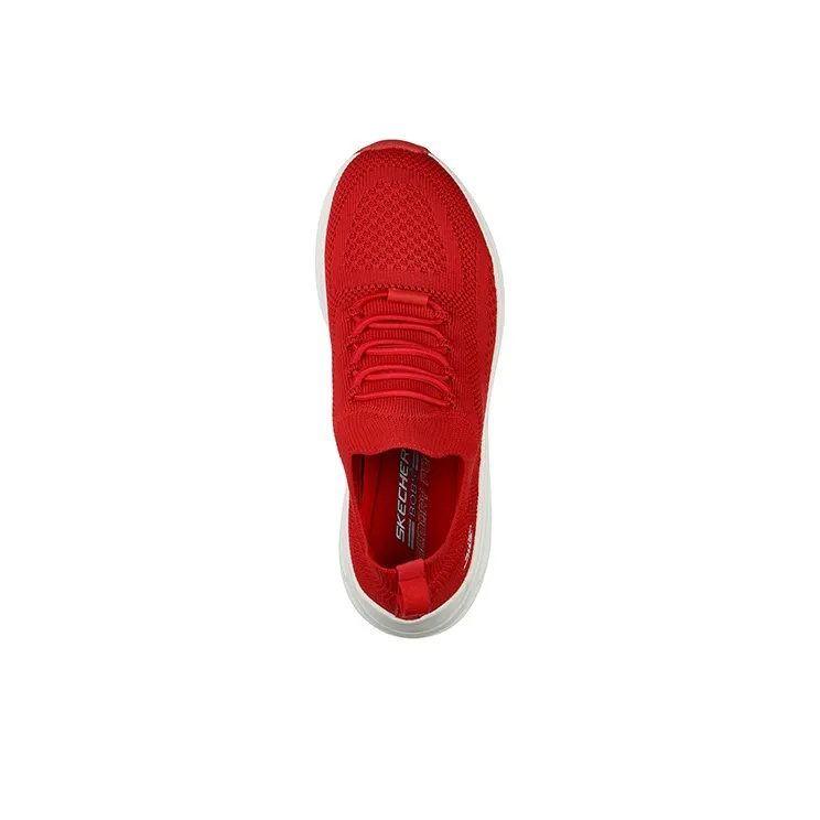 Skechers Bobs Sport Sparrow 2.0 Slip-Resistant Low-Top Running Shoes Women's Red-3