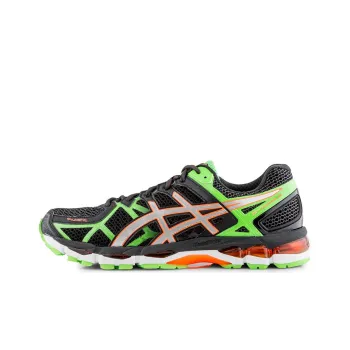 Asics Gel-Kayano 21 Wear-Resistant Low-Top Running Shoes Men's Black Green