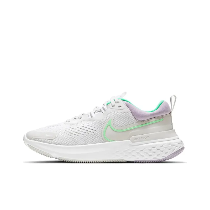 Nike React Miler 2 Platinum Tint Green Glow Women's-0