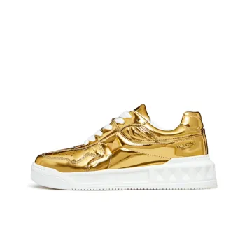 Valentino Women's One Stud Low 'Mirror   Gold'
