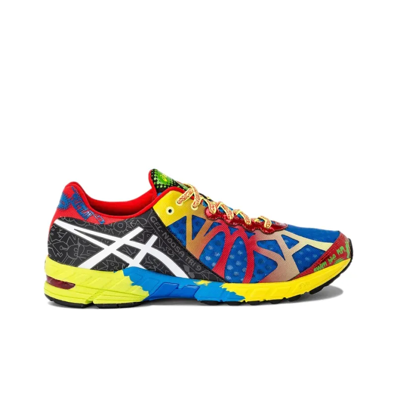 Asics Gel-Noosa Tri 9 Anti-Slip Wear-Resistant Low-Top Running Shoes Men's Black Multicolor-1