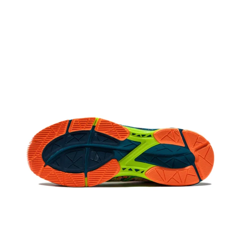 Asics Gel-Noosa Tri 11 Anti-Slip Wear-Resistant Low-Top Running Shoes Men's Yellow Moss Green-3