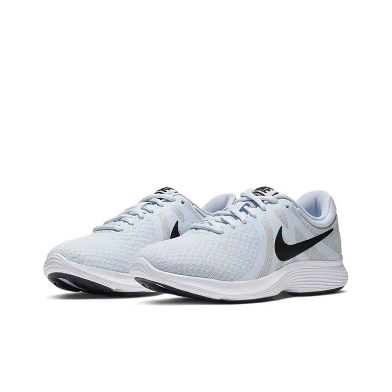 Nike Revolution 4 Low Top Blue/Gray Women's-2