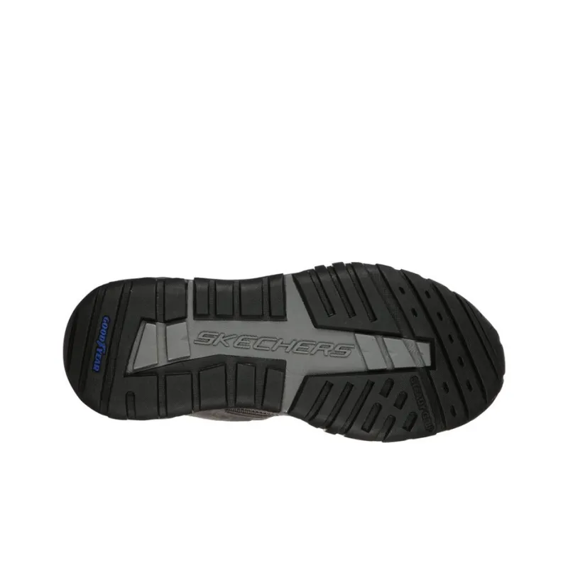 Skechers ARCH FIT RECON Cushioning Anti-Slip And Wear-Resistant Low-Top Running Shoes Men's Gray-4