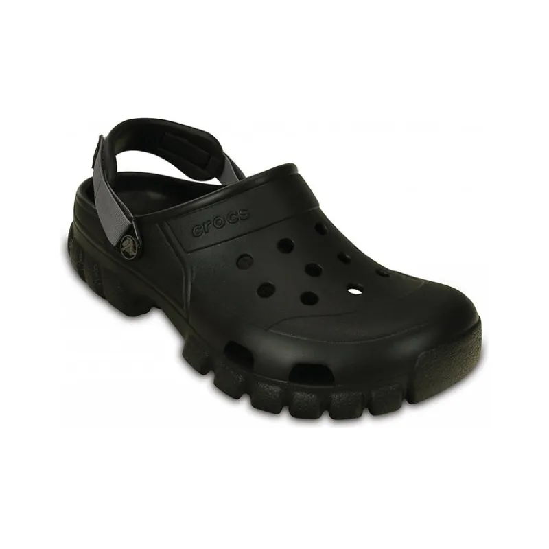 Crocs Cozy Non Slip Sports Unisex Black Sandals-3
