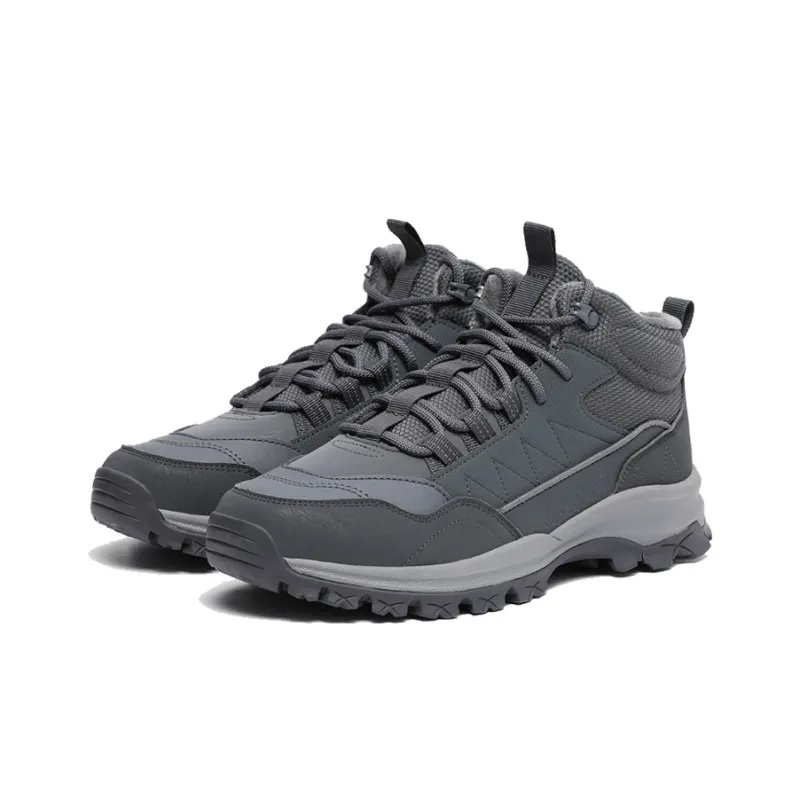 XTEP Hiking / Trekking Shoes Men Mid Top Gray-1