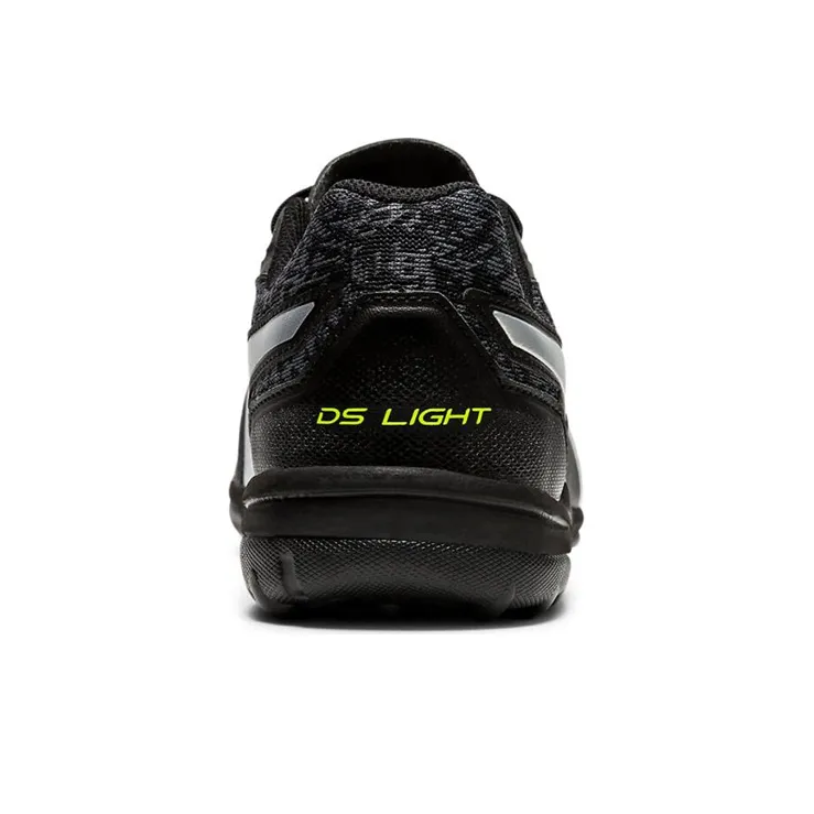 Asics Ds Light Club DS Light TF SL Abrasion Resistant Slip Resistant Low Top Running Shoes Unisex Black White-4
