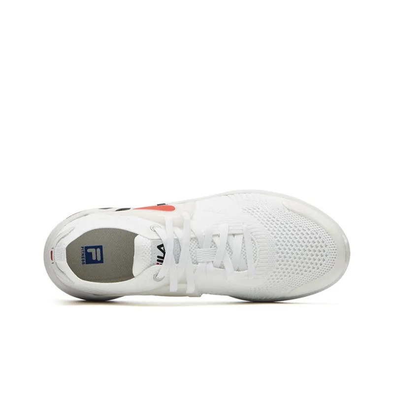 FILA Athletics Mesh Breathable White/Red-2