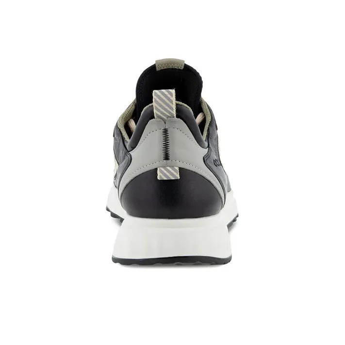 Ecco St.1 Low Top Sports Casual Shoes Men's Black-3