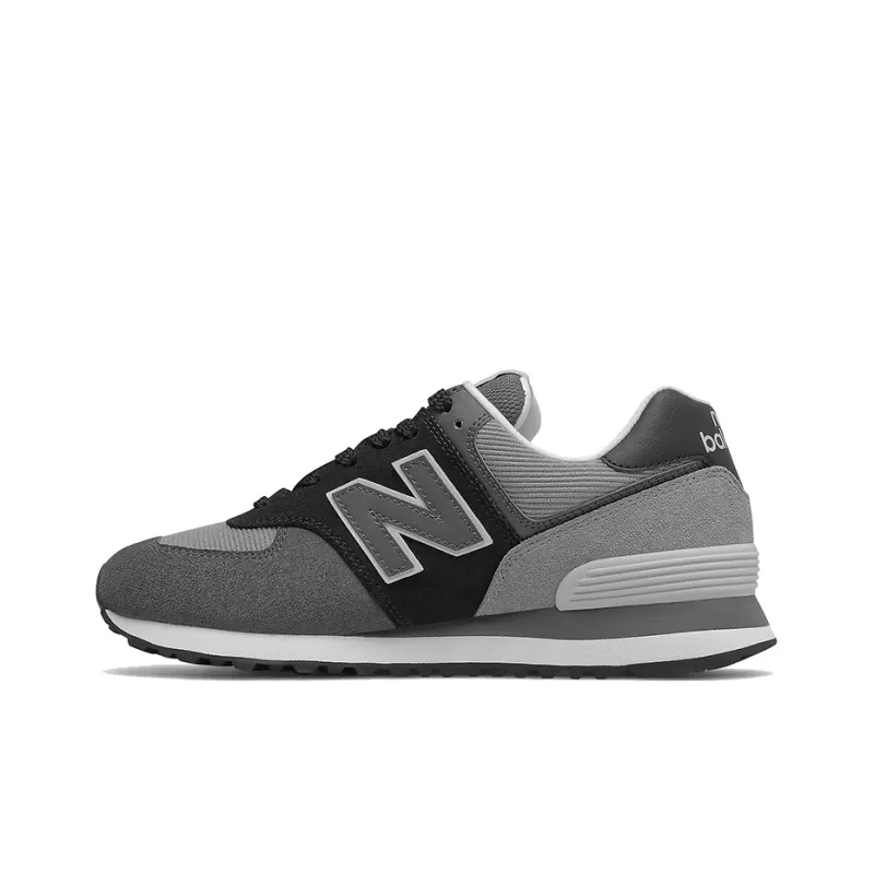 New Balance 574 Grey Black Women's-0