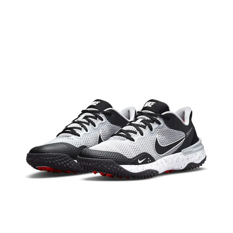 Nike Alpha Huarache Elite 3 Turf Light Smoke Grey Black-2