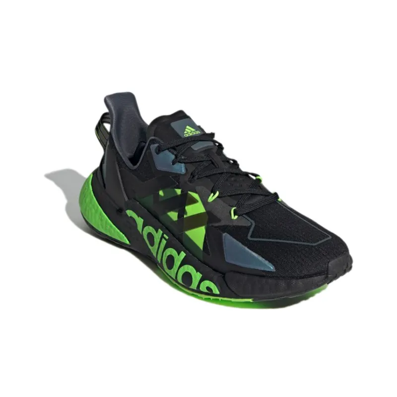 Adidas X9000L4 Black Solar Green-2