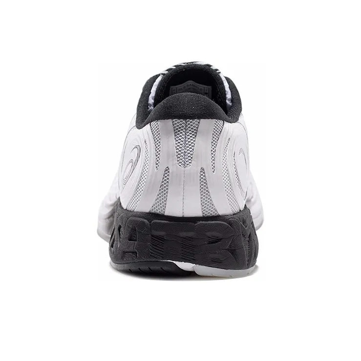Asics Noosa FF 2 Wear-Resistant Low-Top Running Shoes Women's Gray White-3