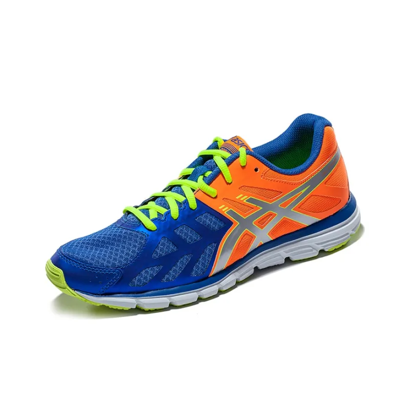 Asics Gel-Zaraca 3 Wear-Resistant Low-Top Running Shoes Men's Blue Silver-1
