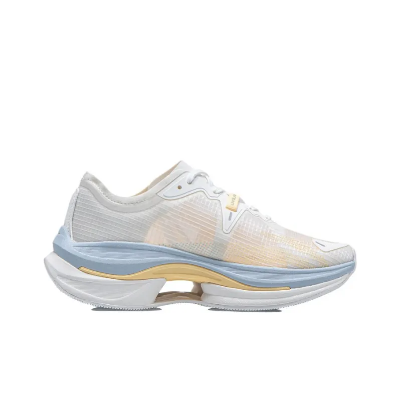 LiNing WuShi 5S 1.0 Cushioning Anti Slip And Wear Resistant Low Top Running Shoes Women's Mist White-1