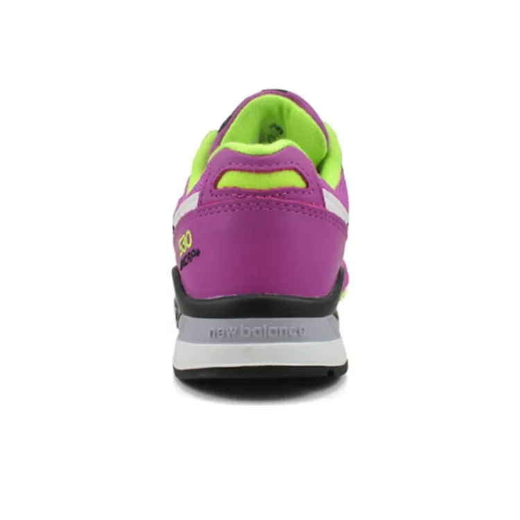 New Balance NB 530 Running Shoes Women's Low Top White/Black/Purple-3