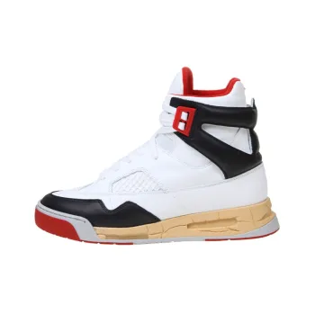 Maison Margiela DDSTCK Anti Slip Wear Resistant High Top Casual Shoes Men's White Red