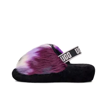 UGG Fluff Yeah Slide Tie Dye Magnolia Women's