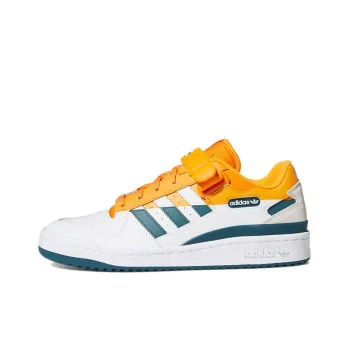 Adidas Forum Low Premium 'White Crew Orange Teal'