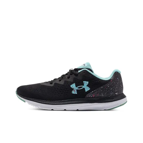 Under Armour Charged Impulse 2 Running Shoes Women's Low-Top Black/Green/White