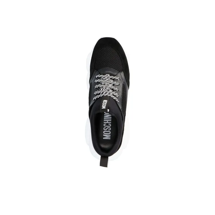 MOSCHINO Teddy Lace-Up Sneakers Women's-3