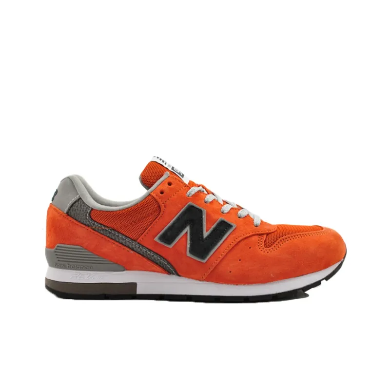 New Balance NB 996 Running Shoes Men Low Top Orange/Gray/White/Black-1