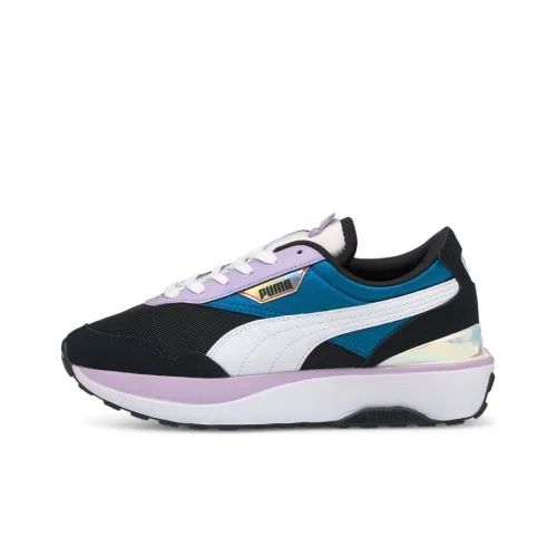 PUMA Cruise Rider Trainer Running Shoes Women's Low-Top Purple/Black