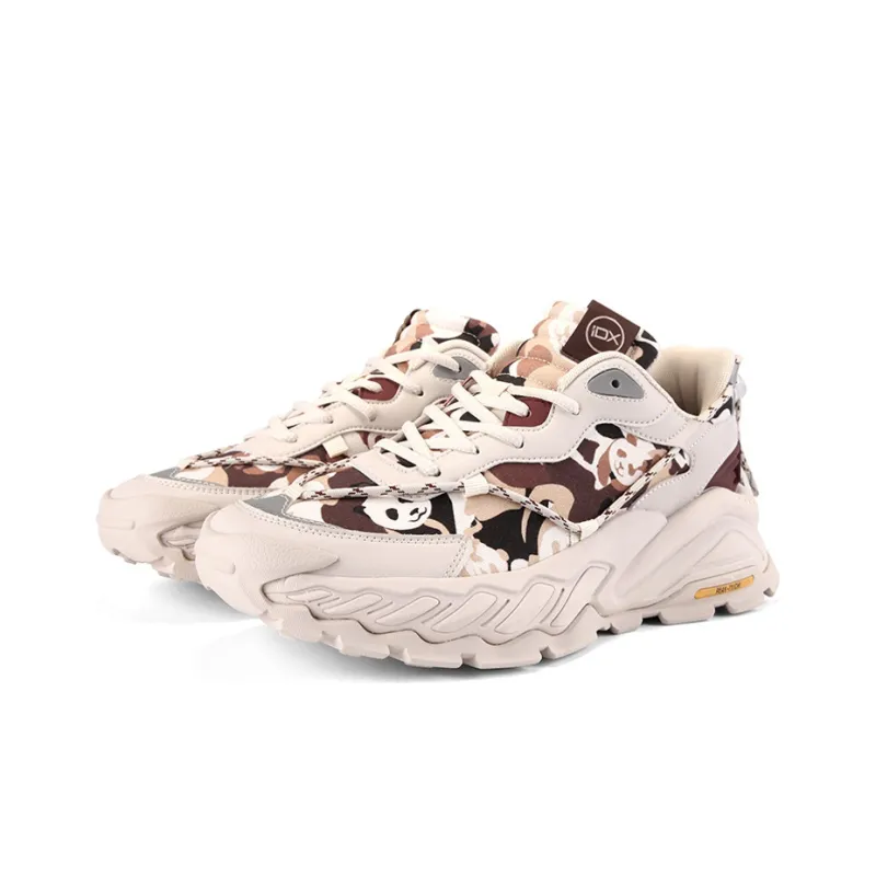 Idx X PEAK Casual Shoes Men Low-Top Desert Yellow-2