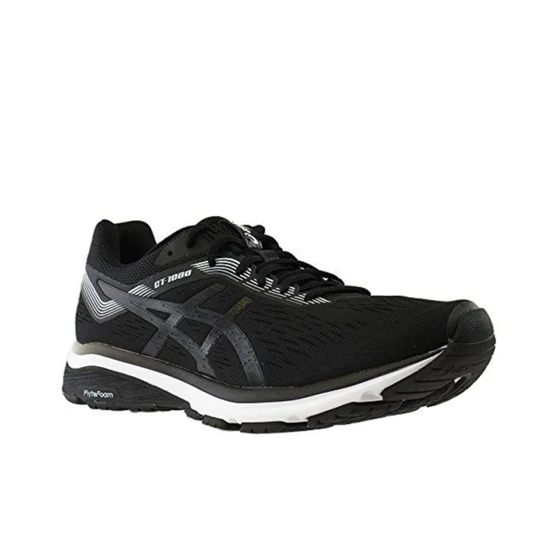 Asics GT-1000 7 Wear-Resistant Low-Top Running Shoes Men's Black-3