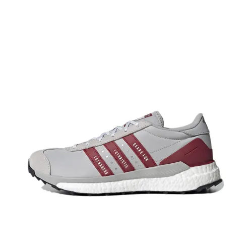 Human Made X Adidas Originals COUNTRY Running Shoes Unisex Low-Top Gray/Red