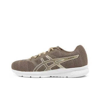 Asics Wear-Resistant Low-Top Running Shoes Women's Brown