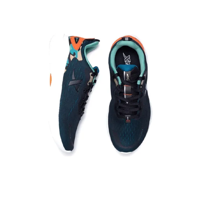 XTEP Soft Cube Cushioned Anti Slip Wear Resistant Breathable Lightweight Low Top Running Shoes Men's-2