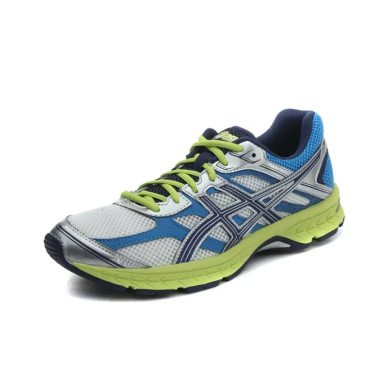 Asics Gel-Oberon 8 Breathable Low-Top Running Shoes Men's White Blue-1