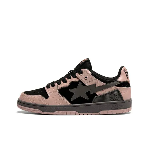 BAPE A BATHING APE Bape SK8 Sta Dirty Pink Black