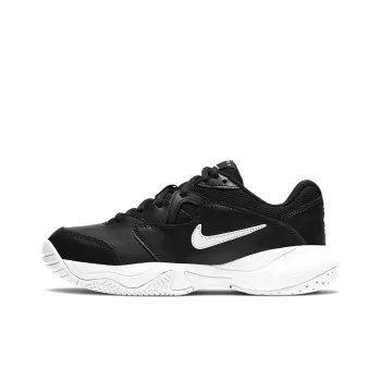 Nike Court Jr Lite 2 'Black White' Gs