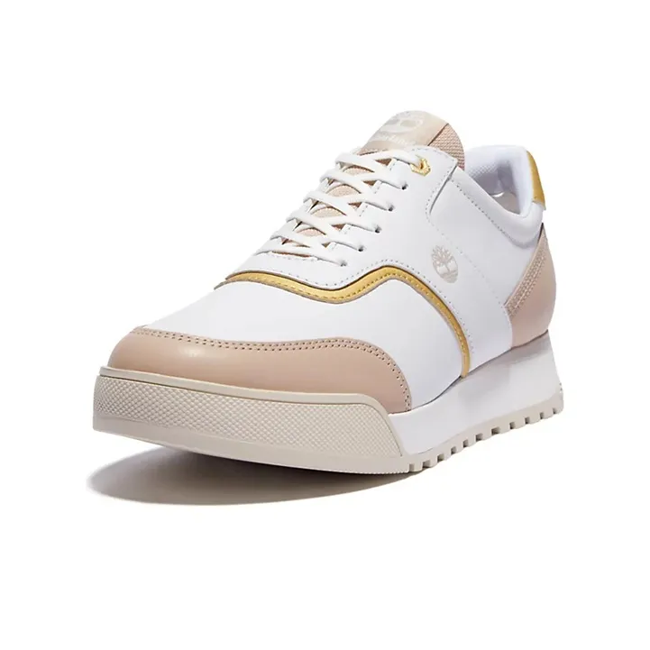 Timberland Miami Coast Casual Shoes Women's Low-Top White/Pink-2