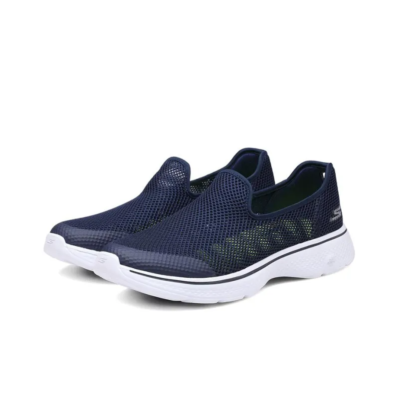 Skechers Go Walk 4 Slip on Shoes Dark Blue-3