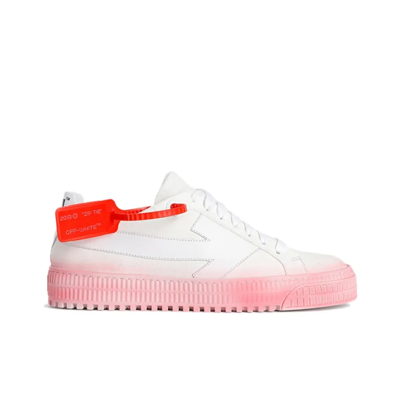 OFF WHITE Vulcanized Sneakers 'White Pink' Women's-1