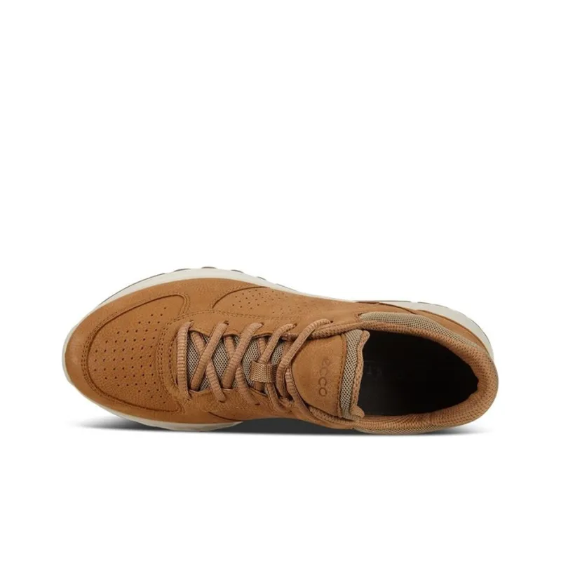 Ecco Exostride Breathable Low-Top Running Shoes Women's Brown-2