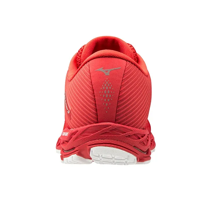 Mizuno Wave Shadow 3 Running Shoes Men Low Top Red-3
