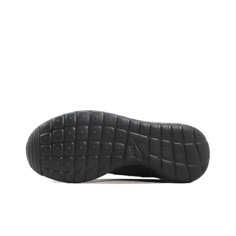 Nike Roshe Run Cushioning Anti-Slip And Wear-Resistant Low-Top Casual Running Shoes Women's Gray-3