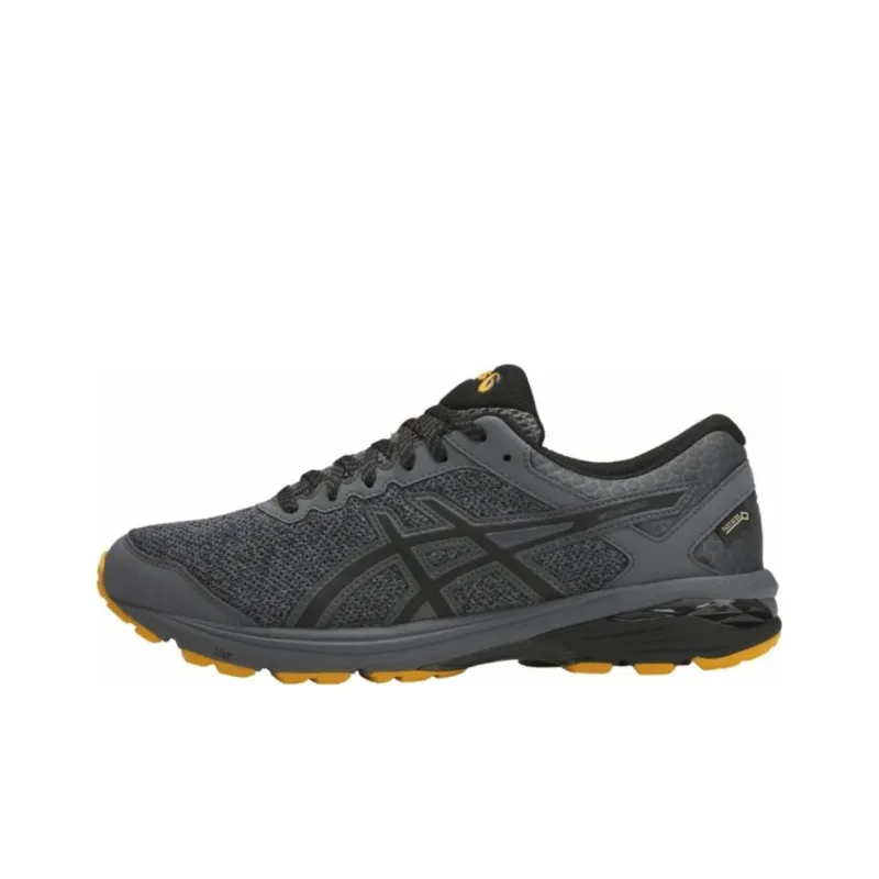 Asics GT-1000 6 GTX Wear-Resistant Low-Top Running Shoes Men's Black Gray-0