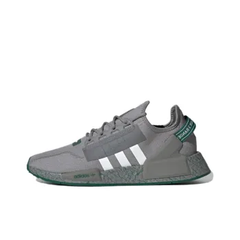 Adidas Originals Nmd R1 V2 Crackled Grey Collegiate Green