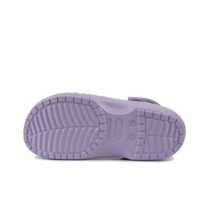 Crocs Classic Clog Light Casual Beach Shoe Purple Women's-3