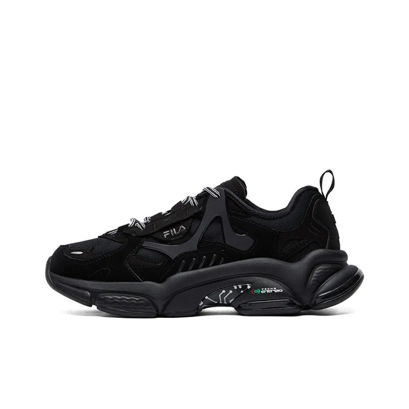 FILA Rjv Low Top Running Shoes Black Women's-0